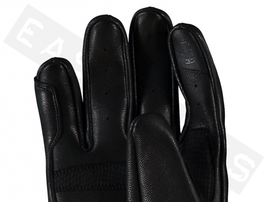 Yamaha Summer Gloves YAMAHA Urban Leather Black Male
